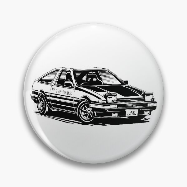 Artikelvorschau, EUROBEAT INTENSIFIED - AE86 Trueno PD Ganzkörperversion entworfen und verkauft von ARVwerks.