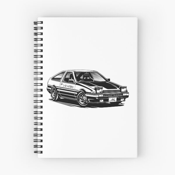 Item preview, EUROBEAT INTENSIFIES - AE86 Trueno PD full-body version designed and sold by ARVwerks.