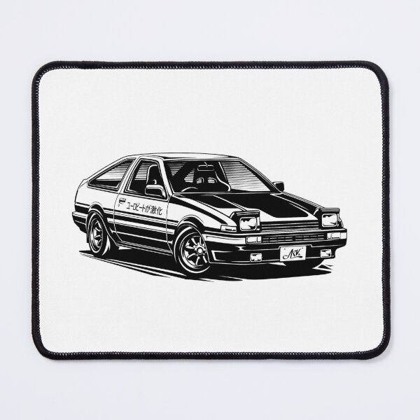 Item preview, EUROBEAT INTENSIFIES - AE86 Trueno PD full-body version designed and sold by ARVwerks.