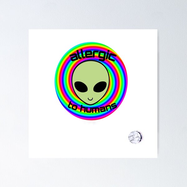 Item preview, Psychedelic alien designed and sold by sillybaka.