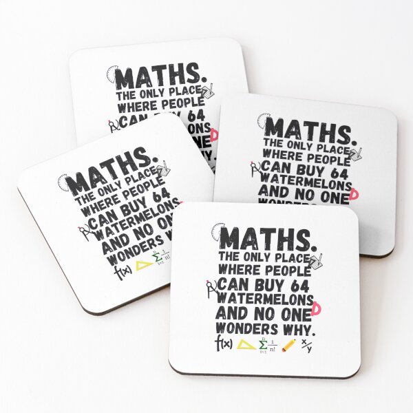 Item preview, Math The Only Place Where People Buy T-Shirtmath the only place where people buy 64 watermelons and no one wonders why. T-Shirt_by SONOU_ designed and sold by bibithuyVN.