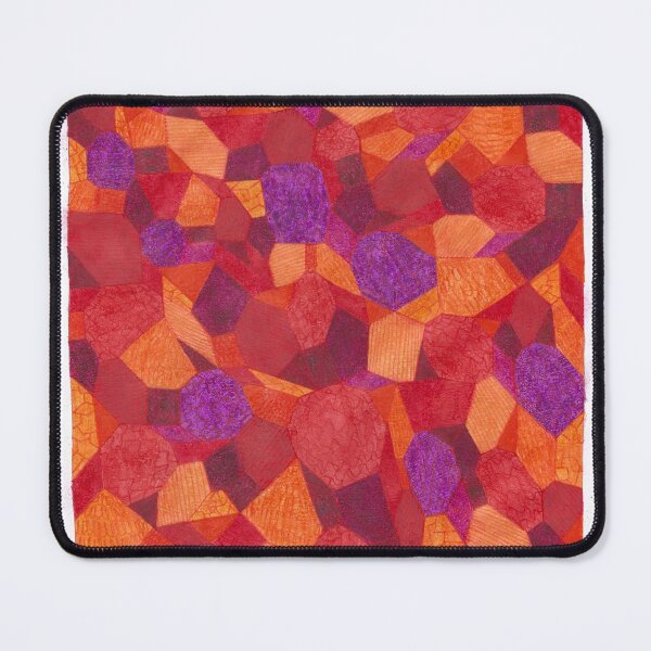 Item preview, Geometric Abstract: Warm Tertiary Colors designed and sold by Caseymakesart.