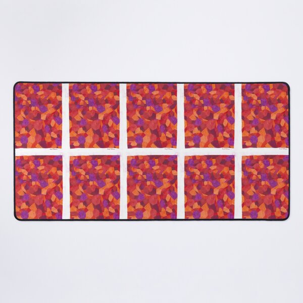Item preview, Geometric Abstract: Warm Tertiary Colors designed and sold by Caseymakesart.