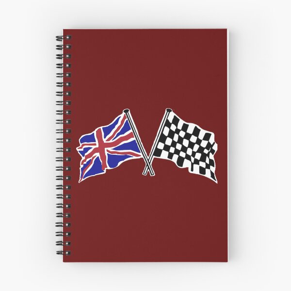 Item preview, Crossed flags - Racing and Great Britain designed and sold by kiridesignsllc.