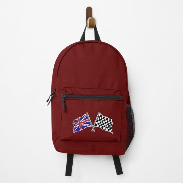 Item preview, Crossed flags - Racing and Great Britain designed and sold by kiridesignsllc.