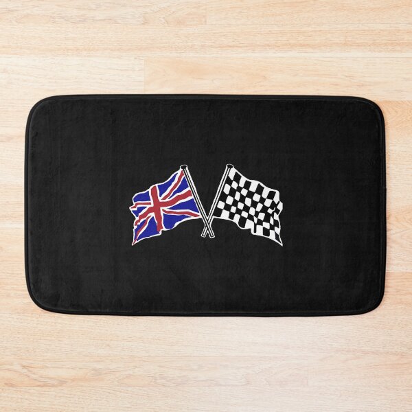 Item preview, Crossed flags - Racing and Great Britain designed and sold by kiridesignsllc.