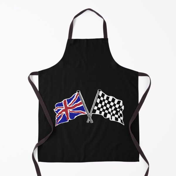 Item preview, Crossed flags - Racing and Great Britain designed and sold by kiridesignsllc.