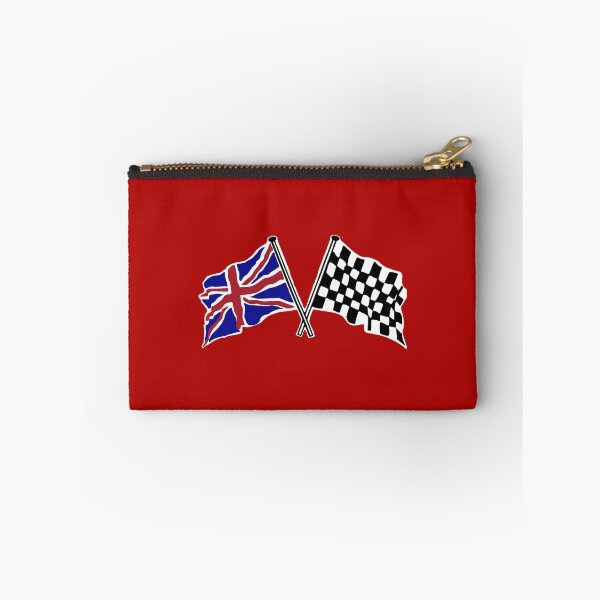 Item preview, Crossed flags - Racing and Great Britain designed and sold by kiridesignsllc.