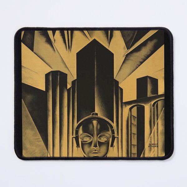 Item preview, Metropolis, Fritz Lang, 1926 - vintage movie poster, b&w Classic designed and sold by CherieUnderwood.
