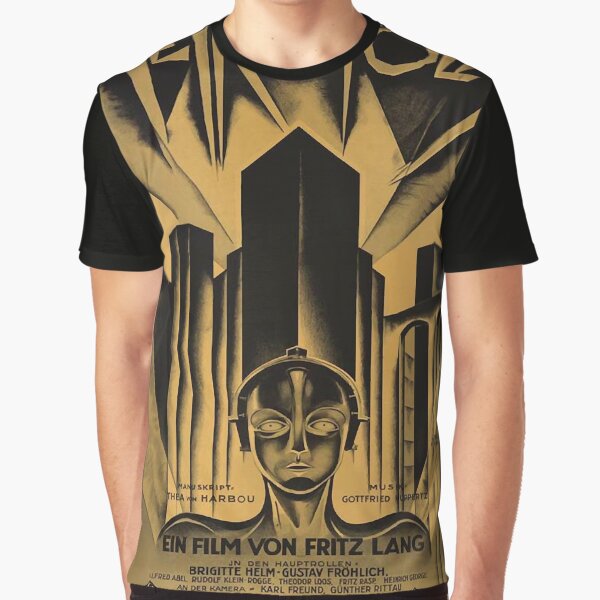 Item preview, Metropolis, Fritz Lang, 1926 - vintage movie poster, b&w Classic designed and sold by CherieUnderwood.