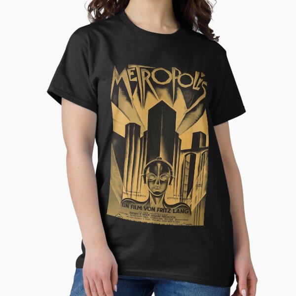 Aperçu de l'œuvre Metropolis, Fritz Lang, 1926 - vintage movie poster, b&w Classic créée et vendue par CherieUnderwood.