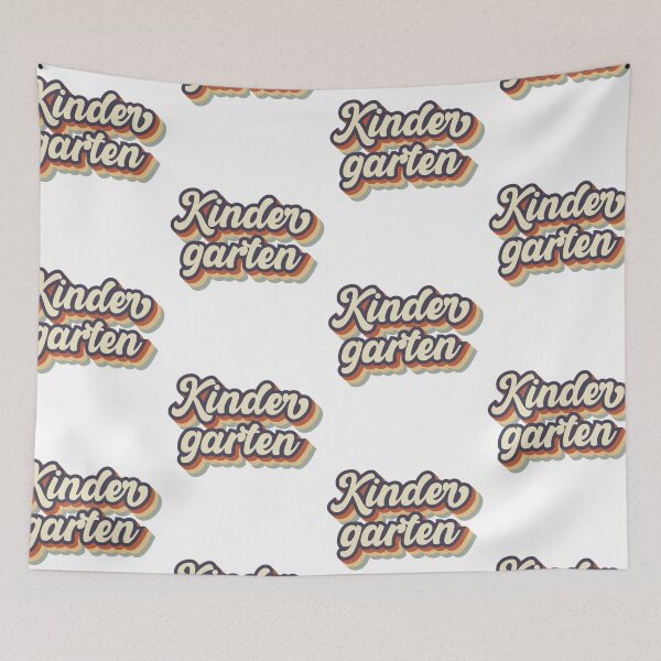 Item preview, Kindergarten Retro Vibes | Welcome Back To School Students designed and sold by GravitiTees.