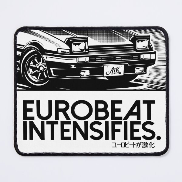 Item preview, EUROBEAT INTENSIFIES - AE86 Trueno Project D designed and sold by ARVwerks.