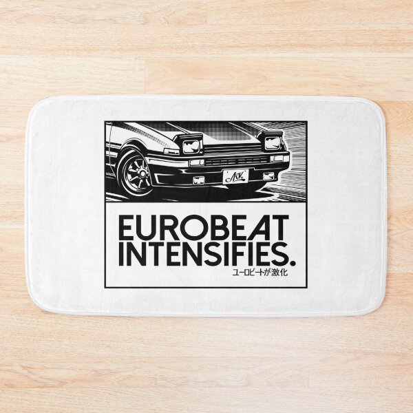Item preview, EUROBEAT INTENSIFIES - AE86 Trueno Project D designed and sold by ARVwerks.