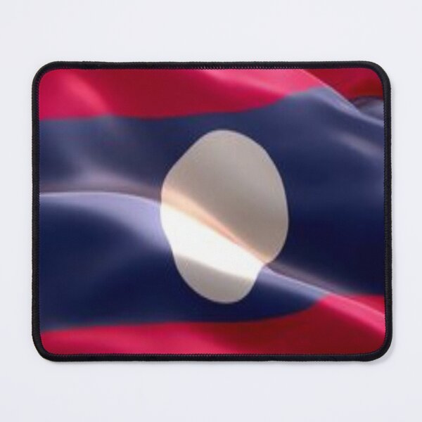 Item preview, Laos Flag designed and sold by MrCsStores.