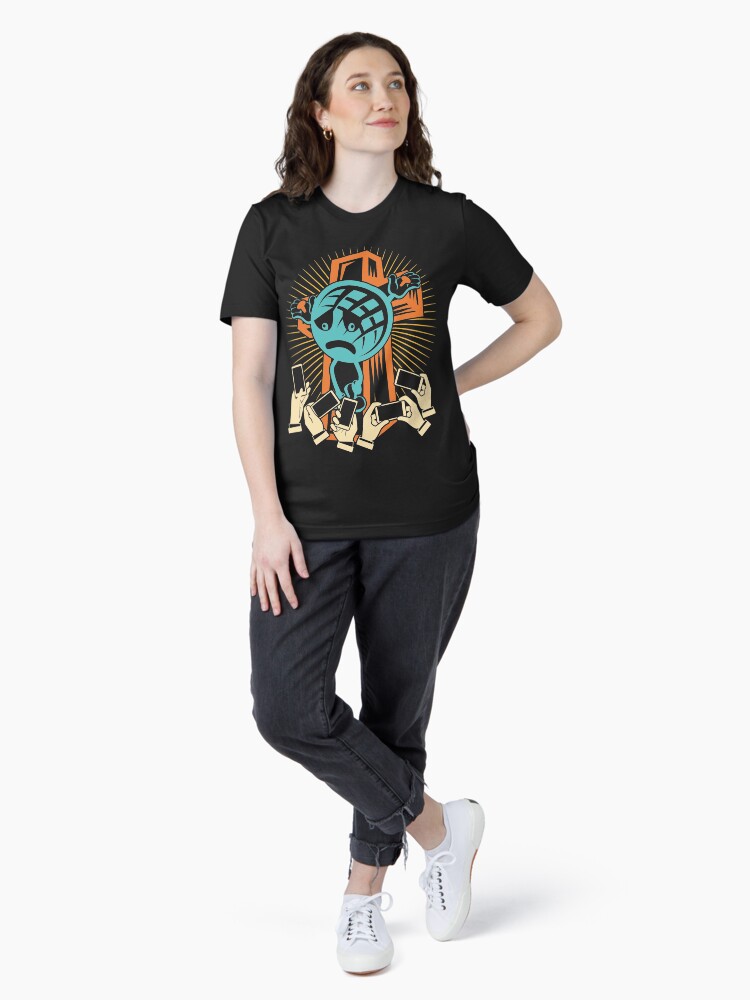 Thumbnail 4 of 7, Essential T-Shirt, Crucified Earth designed and sold by v-nerd.