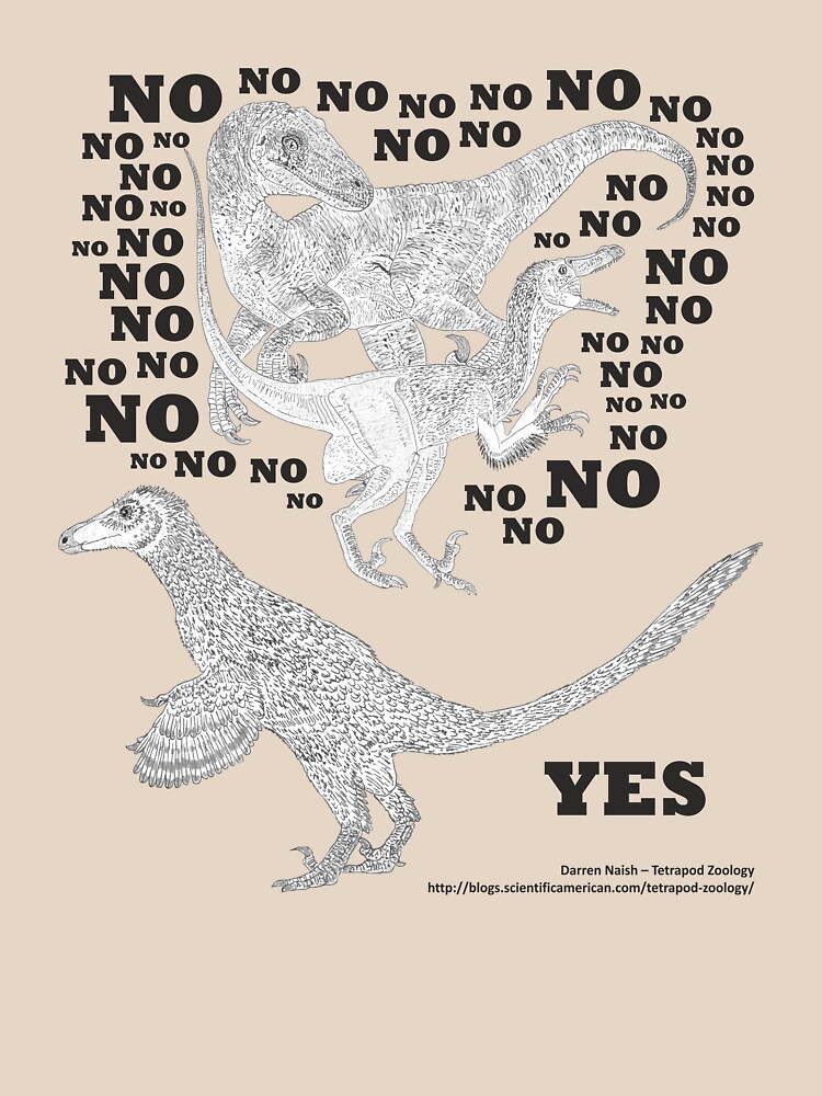Just say NO to unfeathered non-avialan maniraptoran theropod dinosaurs by TetZoo