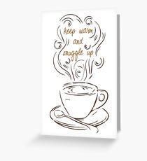 Snuggle Up Greeting Card