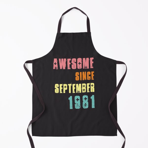 Item preview, Awesome Since September 1981 | Vintage 41th Birthday Gift designed and sold by JooArtPrints ★★★★★.