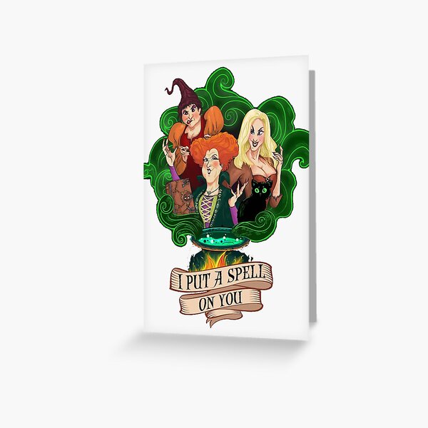 You Can Send Your Fellow Witches This 'Hocus Pocus' Pop-Up Card