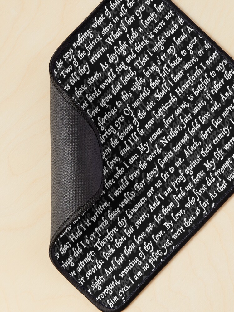 Love Letter Shakespeare Romeo & Juliet Pattern II | Mouse Pad