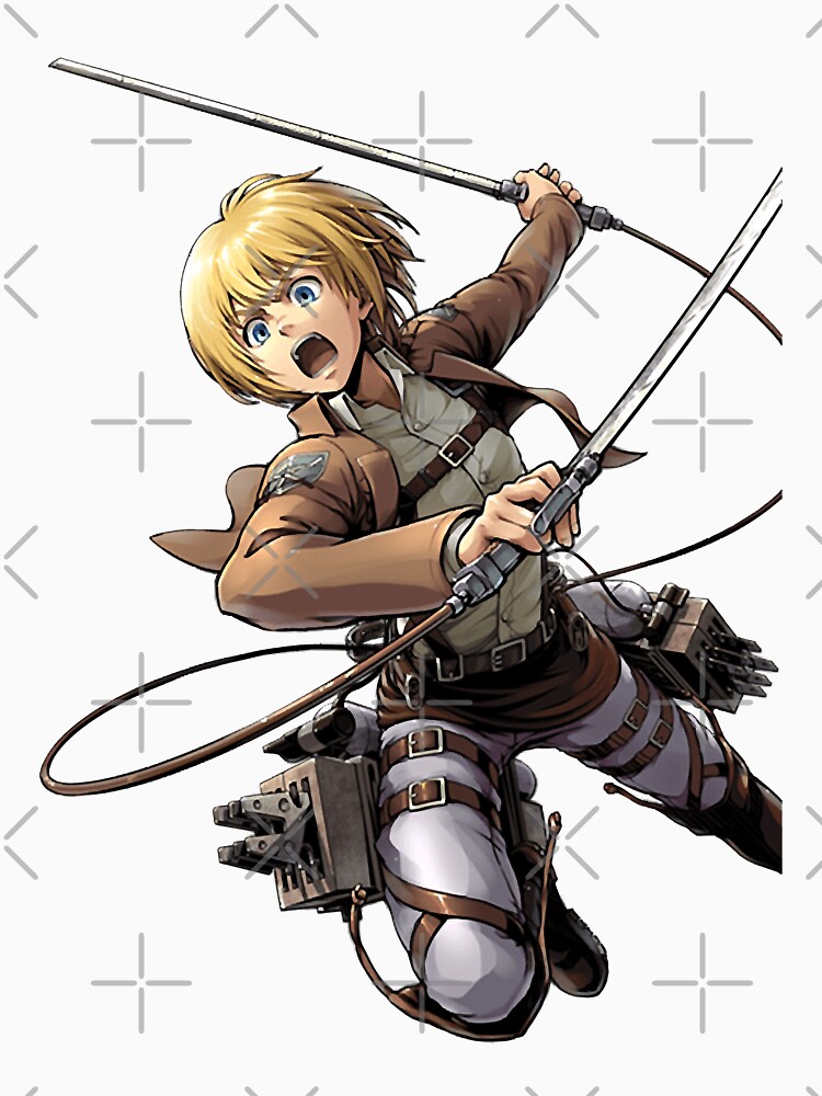 “Armin Arlert - Attack On Titan” T-shirt for Sale by Antonia-Store