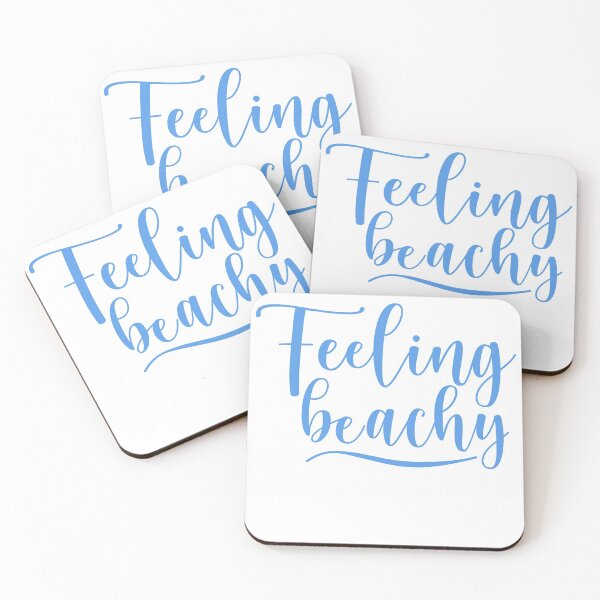 Item preview, Feeling Beachy. Fun Summer Beach Lover Design. designed and sold by That Cheeky Tee.