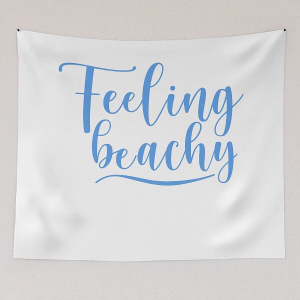 Item preview, Feeling Beachy. Fun Summer Beach Lover Design. designed and sold by That Cheeky Tee.