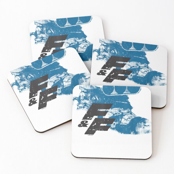 Item preview, Fast & Furious Blue Hue Engine Block Distressed Logo designed and sold by howardignacio.