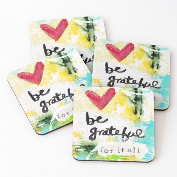 Item preview, BE GRATEFUL FOR IT ALL designed and sold by KATHLEEN TENNANT ART.
