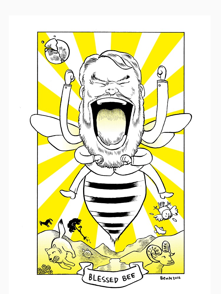 Brian Blessed - Blessed Bee! by Hutchings