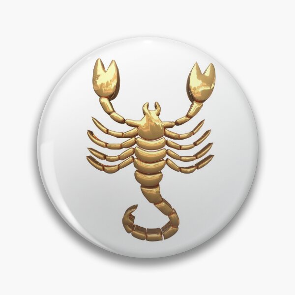 Item preview, Premium Gold Scorpion 3D designed and sold by AdroitCorner.