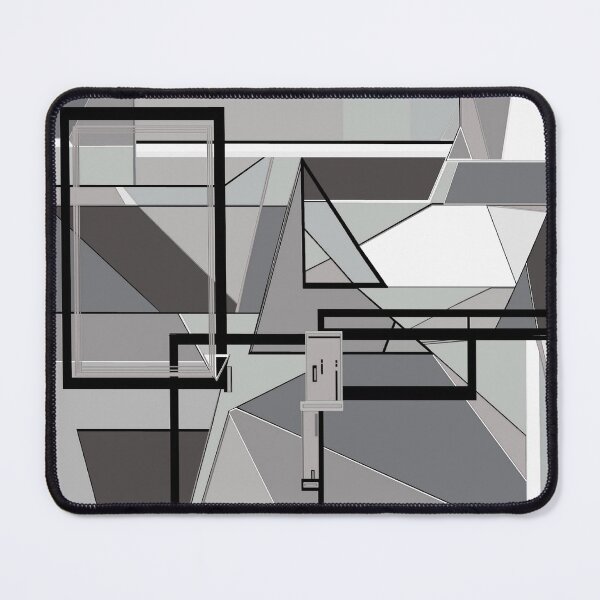 Item preview, Gray Geometry designed and sold by EloiseArt.