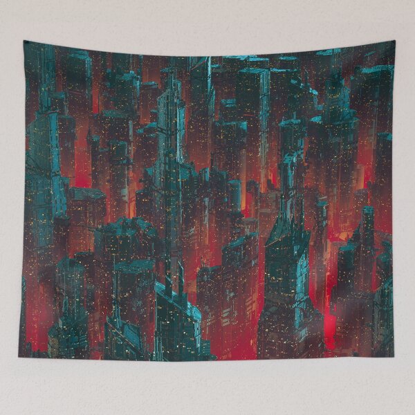 Item preview, Cyberpunk Noir City designed and sold by GrandeDuc.
