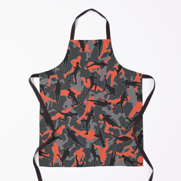 Item preview, Marathon Runner Running Camo URBAN ORANGE designed and sold by GrandeDuc.