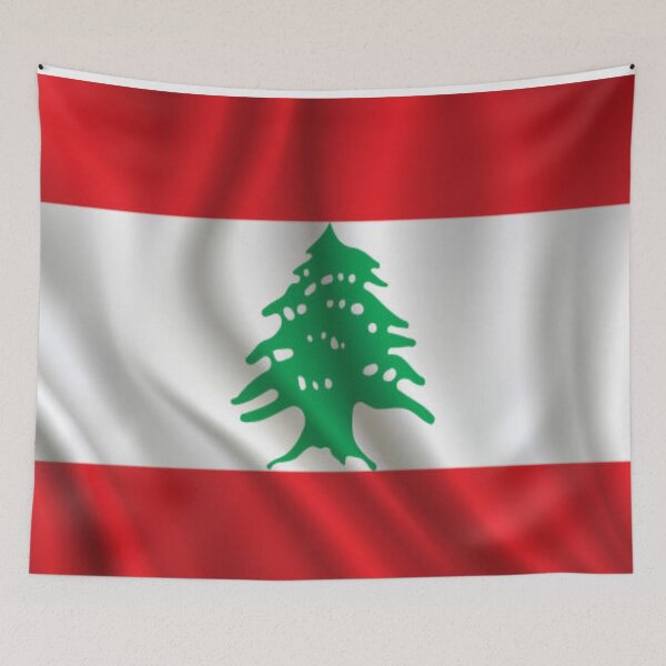Aperçu de l'œuvre Drapeau Liban créée et vendue par MrCsStores.