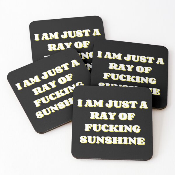 Item preview, I Am Just A Ray Of Fucking Sunshine. NSFW Quote.  designed and sold by That Cheeky Tee.