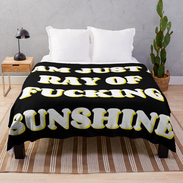 Item preview, I Am Just A Ray Of Fucking Sunshine. NSFW Quote. designed and sold by That Cheeky Tee.