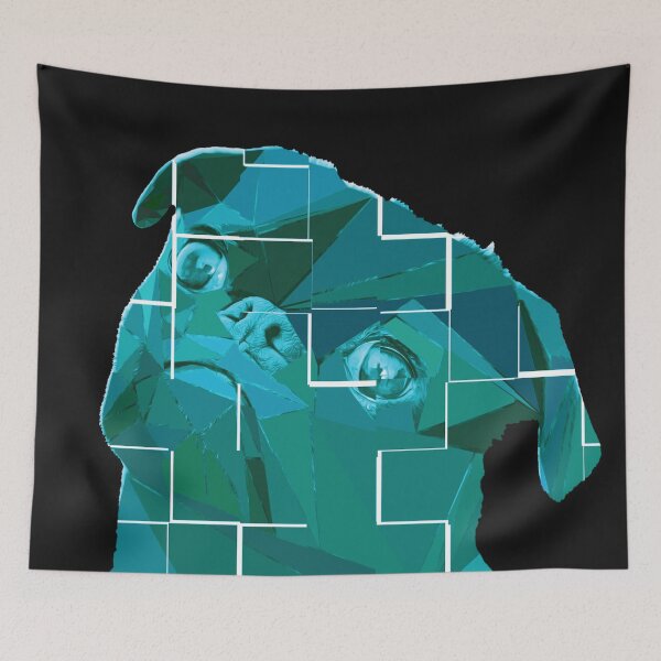 Item preview, Cut pug face designed and sold by Remorem.