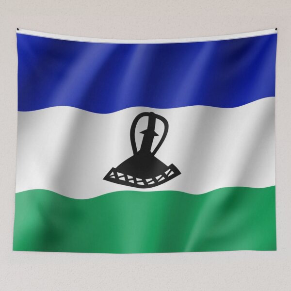 Item preview, Lesotho Flag designed and sold by MrCsStores.