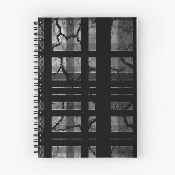 Item preview, BRUTAL Dry Mud Dirt Grunge Cracks Random Plaid Stripes designed and sold by hyproinc.