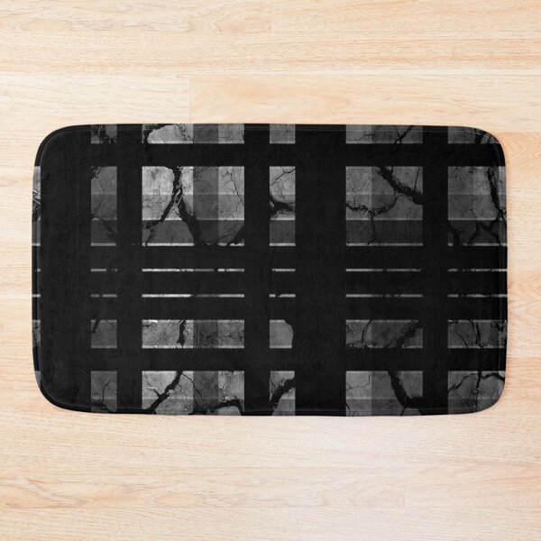 Item preview, BRUTAL Dry Mud Dirt Grunge Cracks Random Plaid Stripes designed and sold by hyproinc.