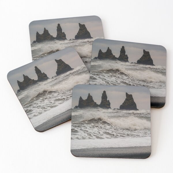 Item preview, Wild Waves at Reynisdrangar Iceland designed and sold by Catherine Reading.