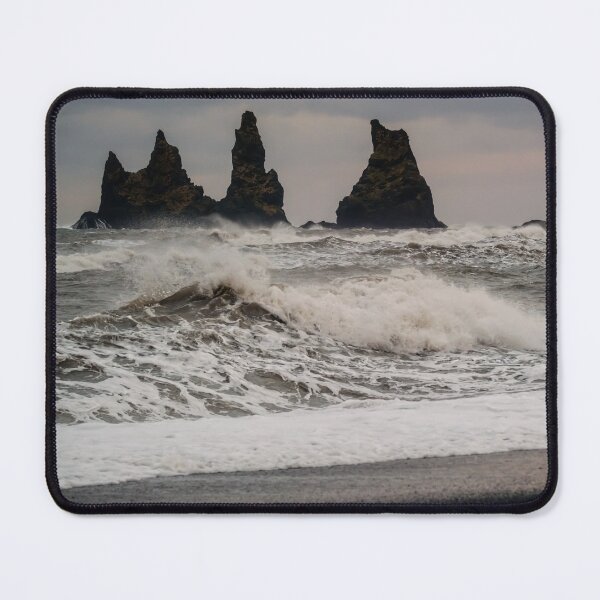 Item preview, Wild Waves at Reynisdrangar Iceland designed and sold by Catherine Reading.