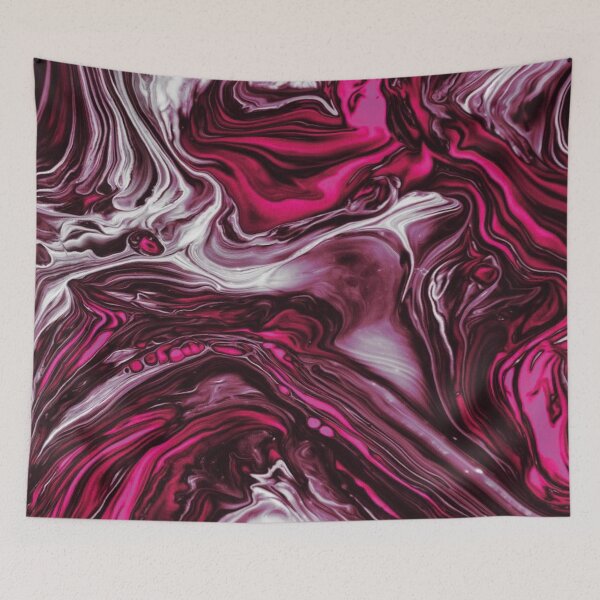 Item preview, Abstract White Pink Red Purple Marble designed and sold by Retro90sKid.
