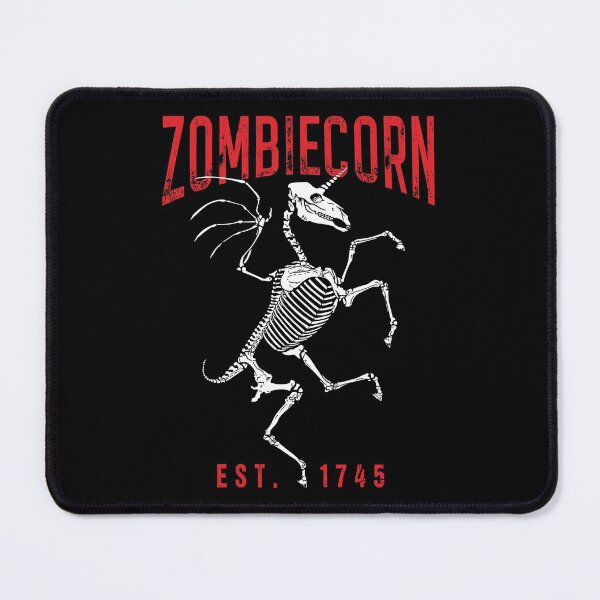 Item preview, Zombiecorn Goth Halloween Zombie Unicorn Skeleton designed and sold by GrandeDuc.