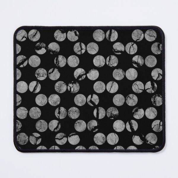 Item preview, BRUTAL Dry Mud Dirt Grunge Cracks Hexagon Circle Dots designed and sold by hyproinc.