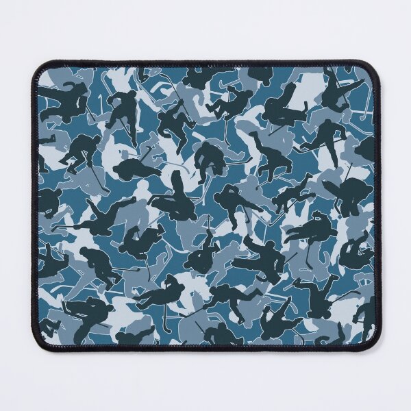 Item preview, Ice Hockey Player Camo URBAN BLUE designed and sold by GrandeDuc.
