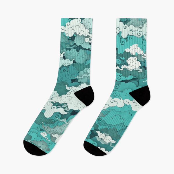Item preview, Clouds Pattern Mint 2  designed and sold by BrentHolzheimer.