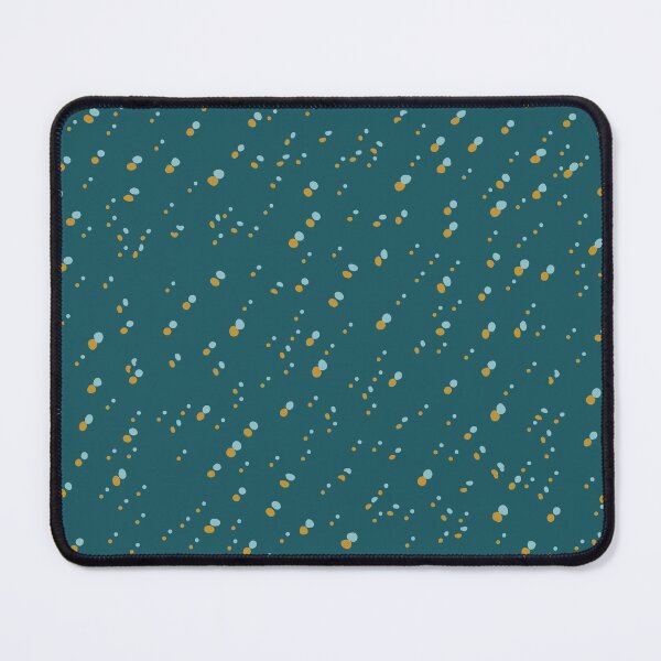 Item preview, Seeing Double in Deep Teal and Golden Mustard designed and sold by FrancesPoff.